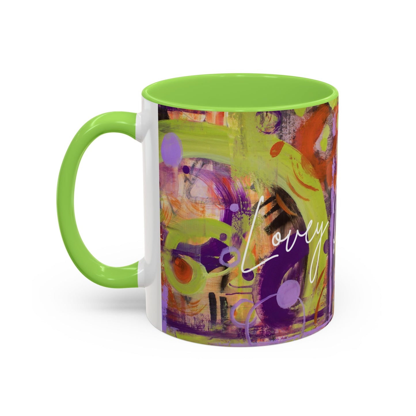 Party Man - Abstract Colorful Art Mug (11oz or 15oz)