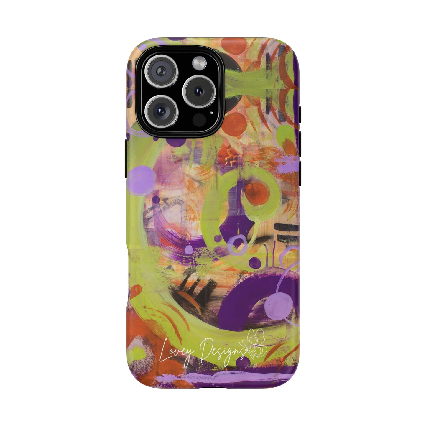 Party Man - Abstract Floral Phone Case — Tough Magnetic Protective Cover