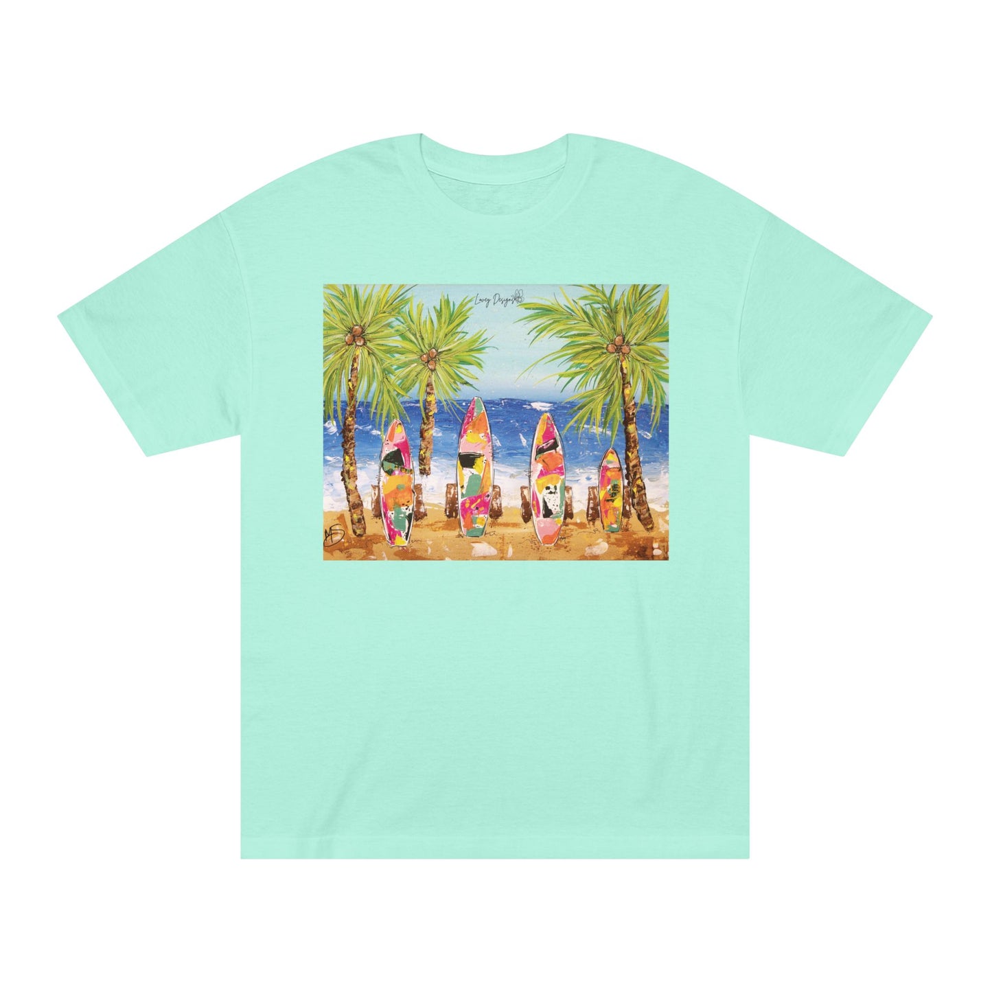Surfs UP Coastal Graphic T-Shirt — Beach Vibes Tee