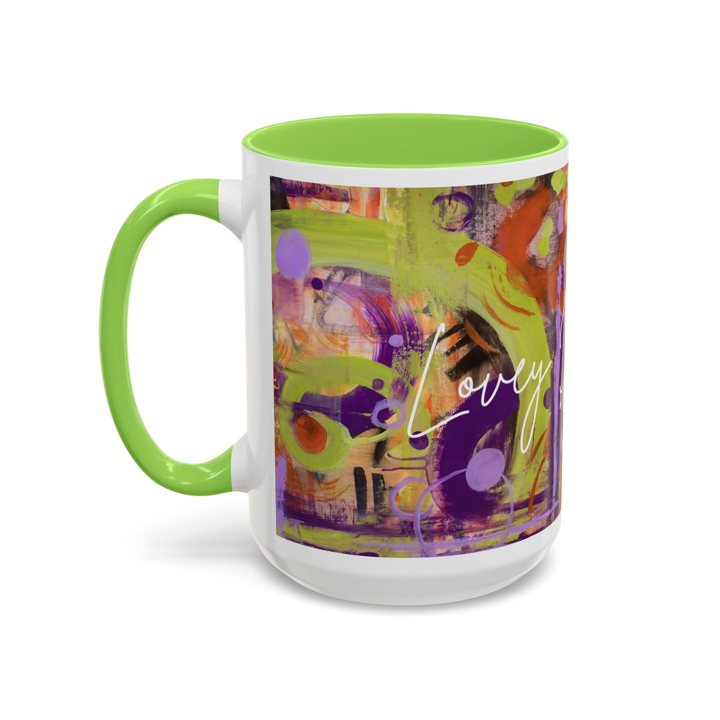 Party Man - Abstract Colorful Art Mug (11oz or 15oz)