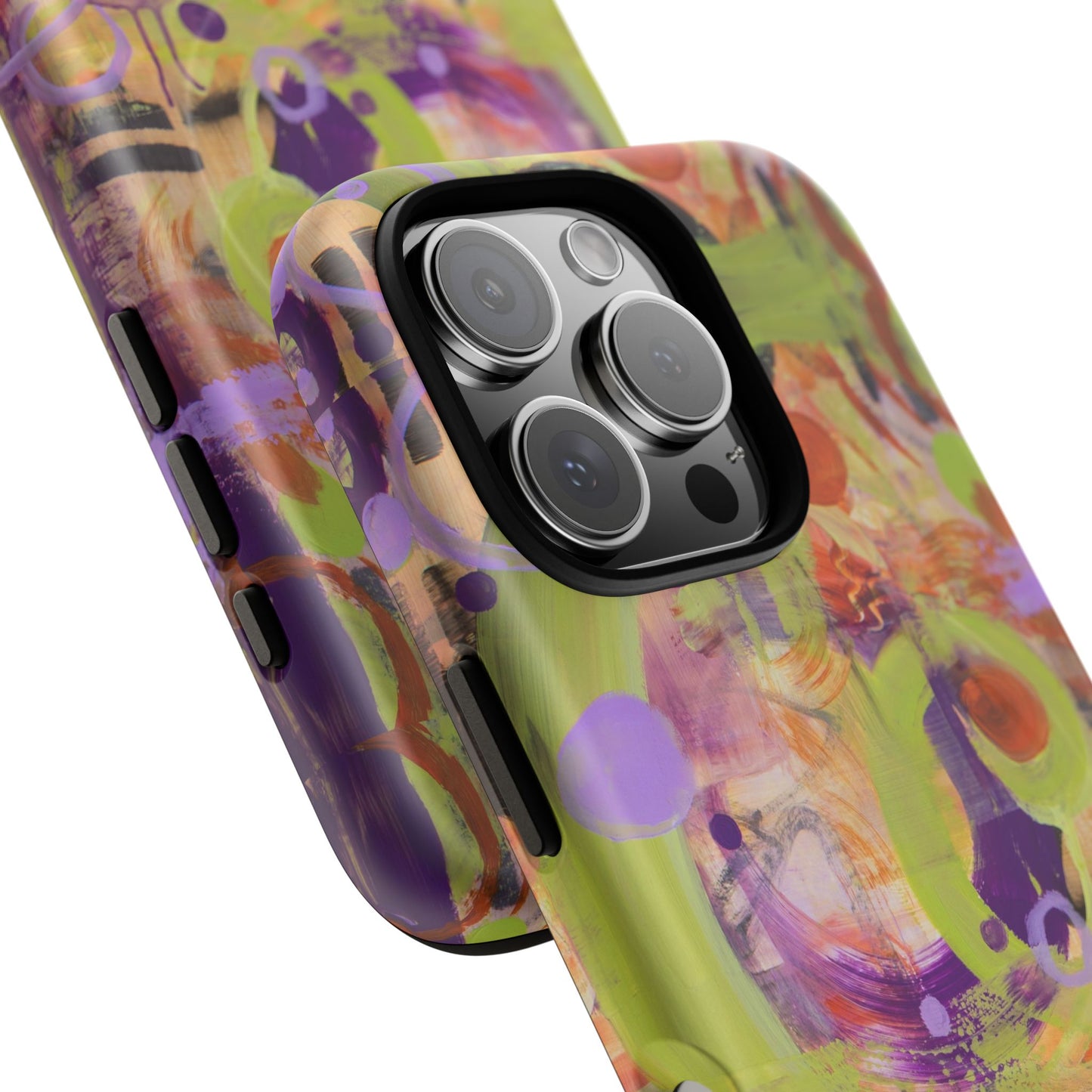 Party Man - Abstract Floral Phone Case — Tough Magnetic Protective Cover