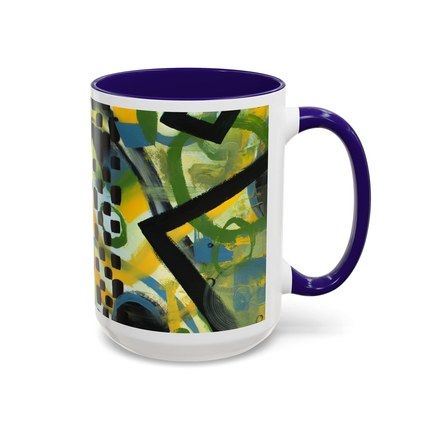 Colorful Mug - "Echos of Structure"