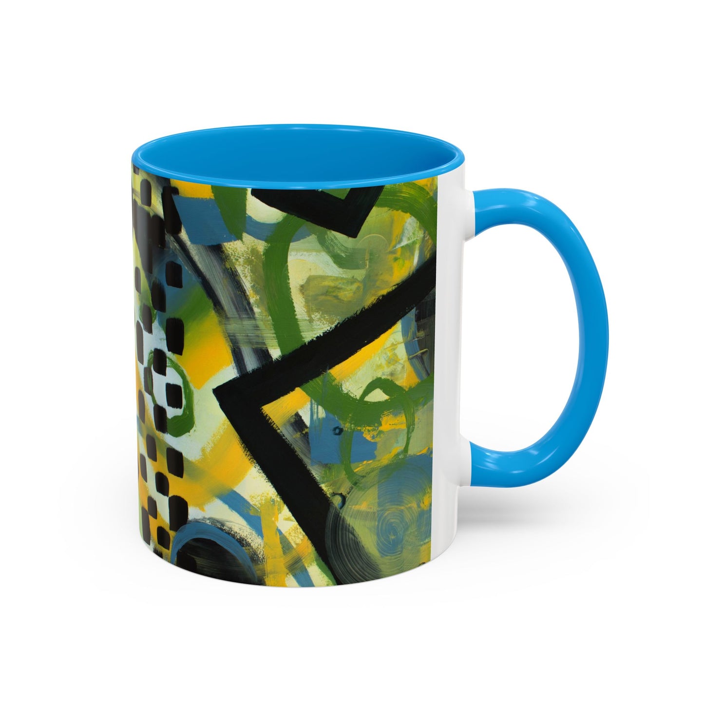 Colorful Mug - "Echos of Structure"