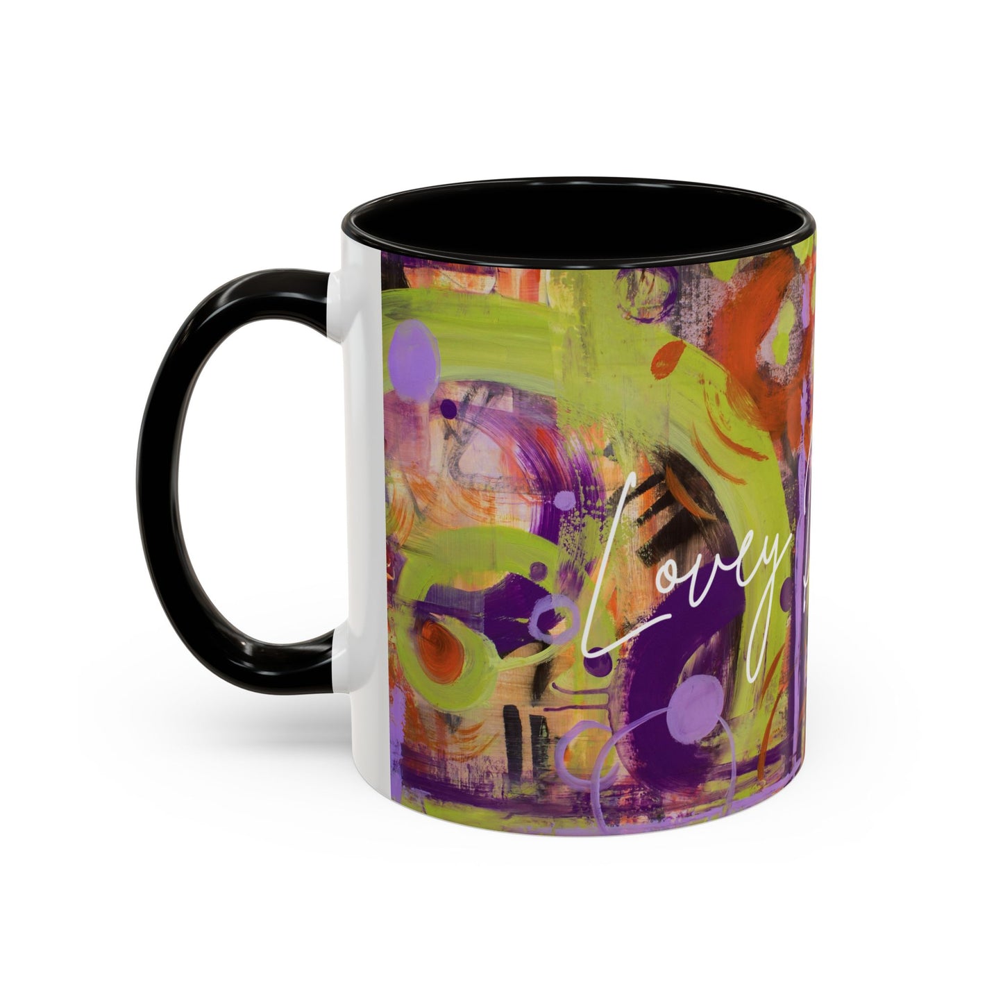 Party Man - Abstract Colorful Art Mug (11oz or 15oz)