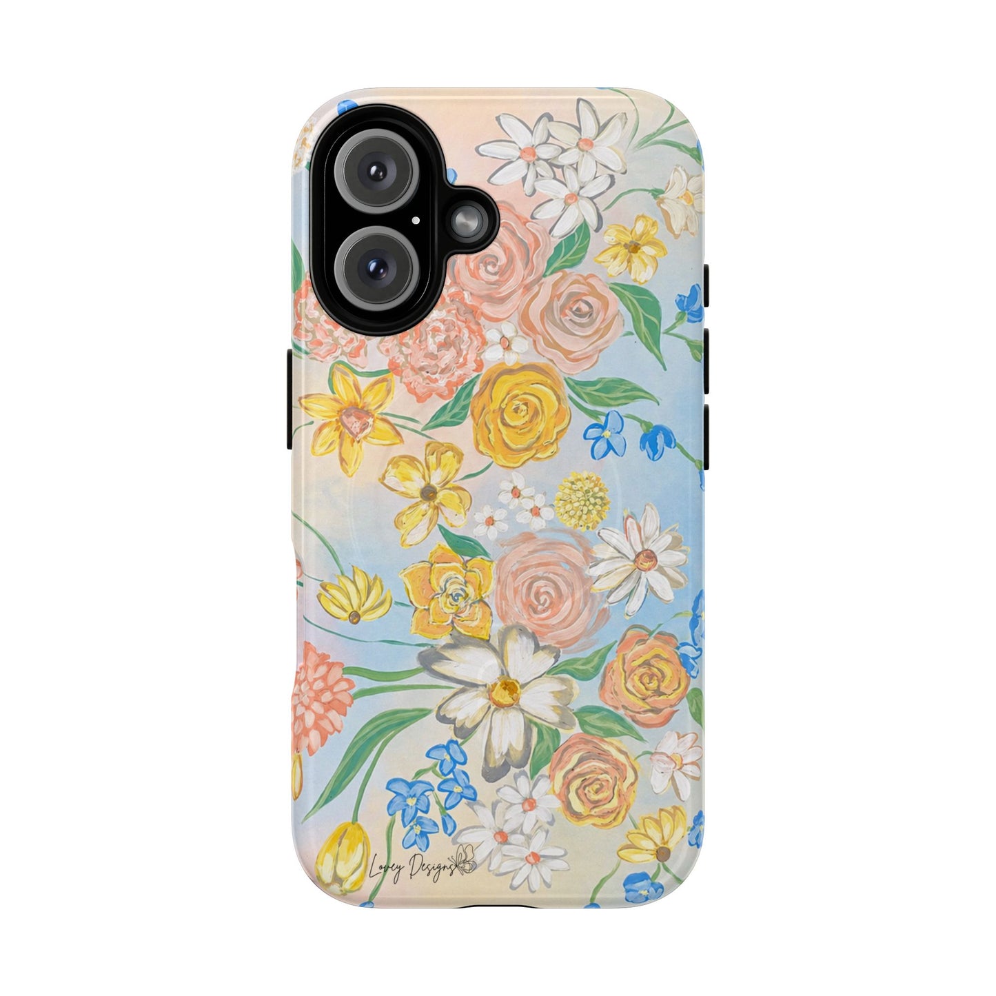 Bloom Where You Are Planted Floral Magnetic Phone Case - iPhone 16 & 17 Versions
