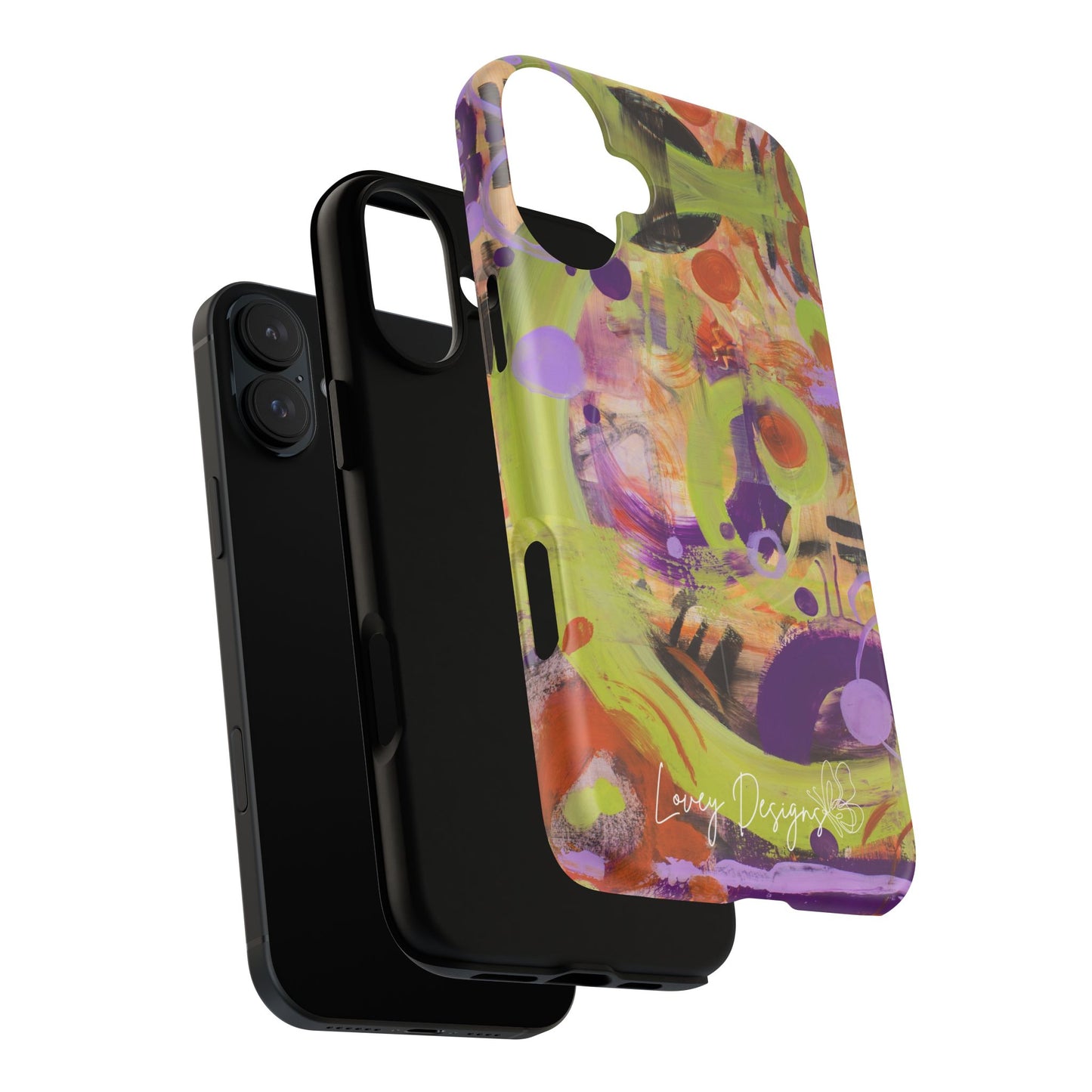 Party Man - Abstract Floral Phone Case — Tough Magnetic Protective Cover