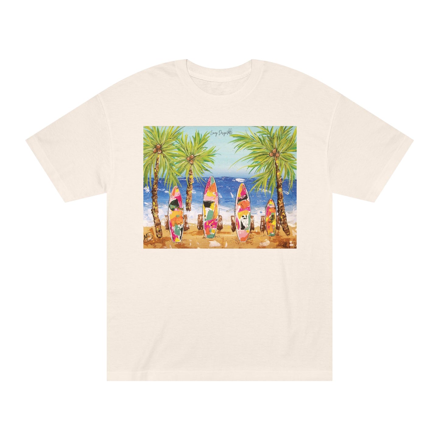 Surfs UP Coastal Graphic T-Shirt — Beach Vibes Tee