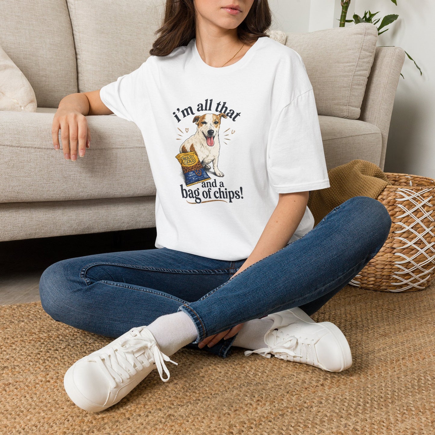I'm All That and a Bag of Chips Dog T-Shirt