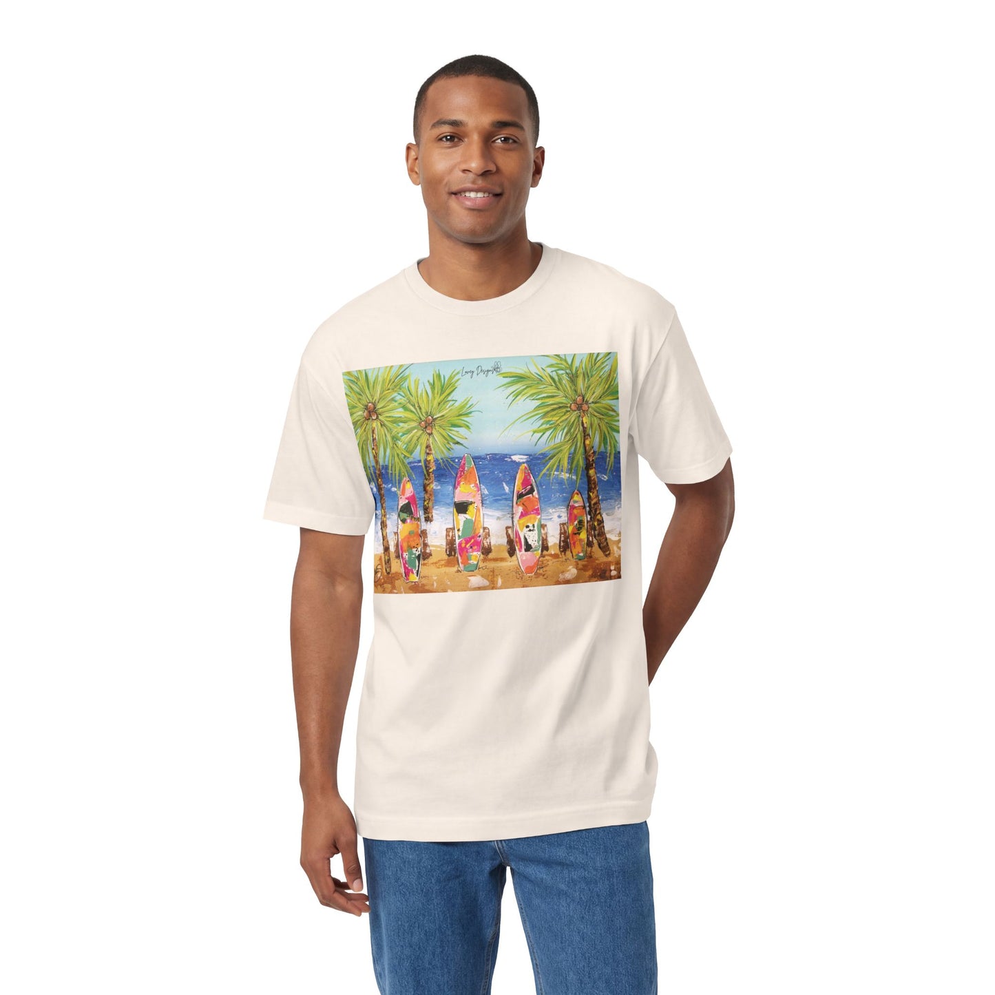 Surfs UP Coastal Graphic T-Shirt — Beach Vibes Tee