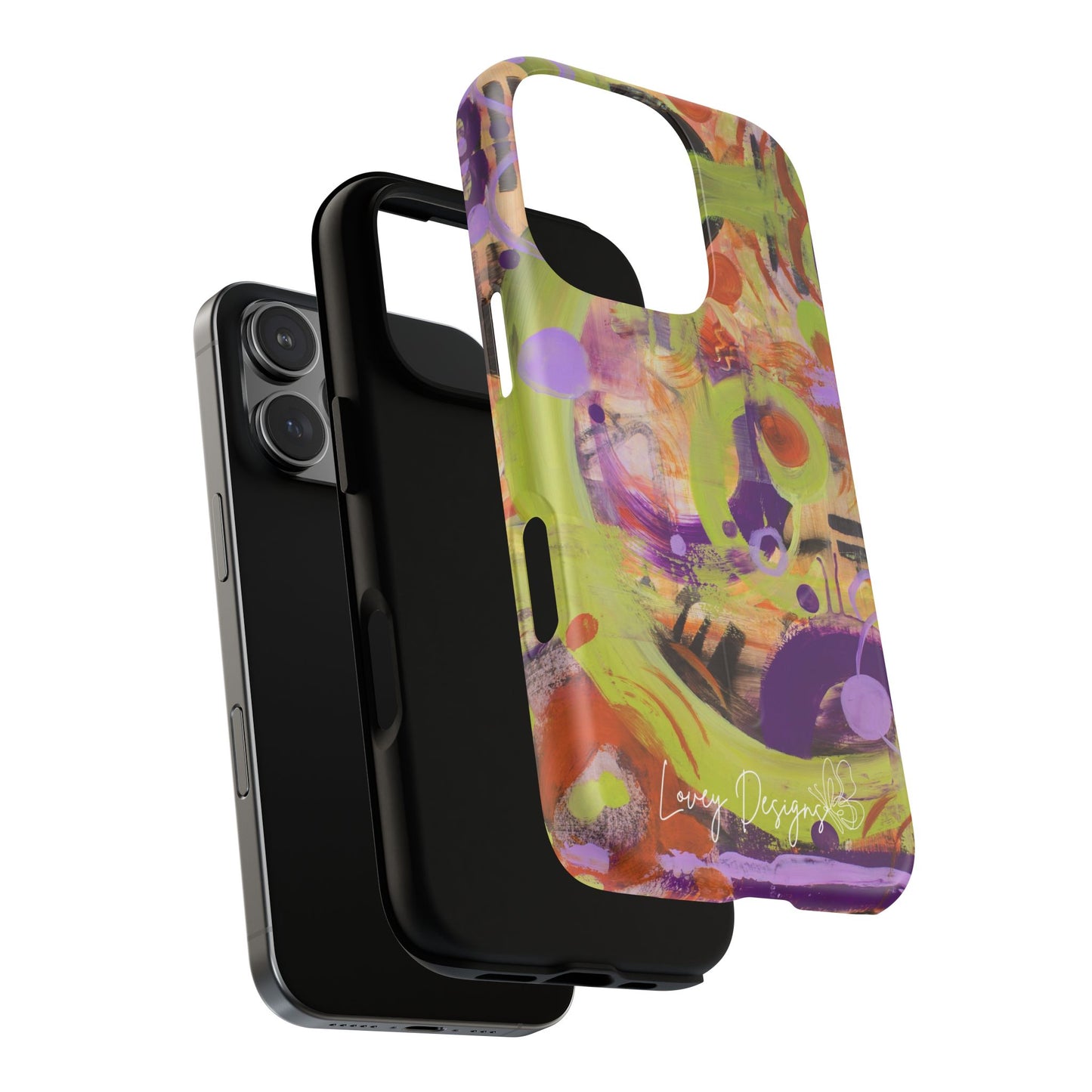 Party Man - Abstract Floral Phone Case — Tough Magnetic Protective Cover