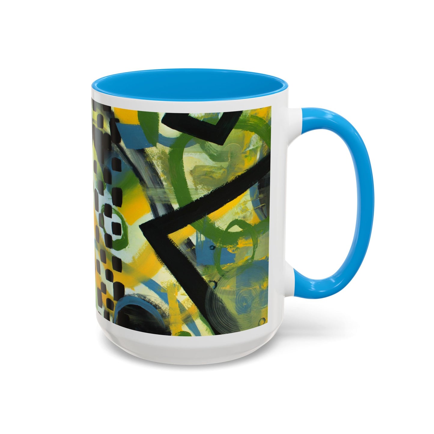 Colorful Mug - "Echos of Structure"