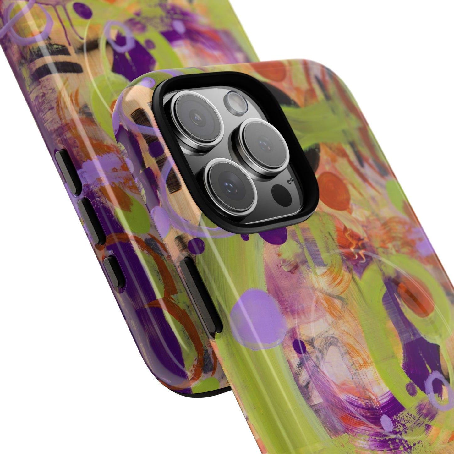 Party Man - Abstract Floral Phone Case — Tough Magnetic Protective Cover