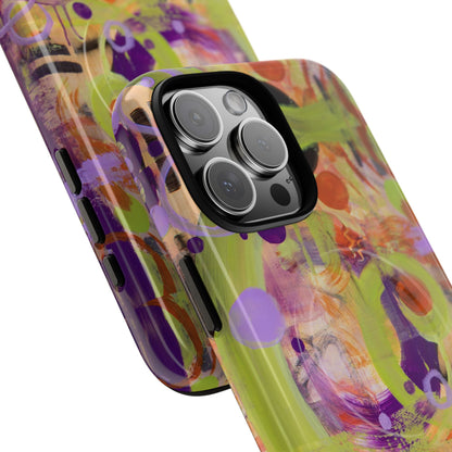 Party Man - Abstract Floral Phone Case — Tough Magnetic Protective Cover