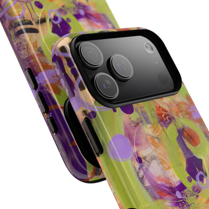 Party Man - Abstract Floral Phone Case — Tough Magnetic Protective Cover