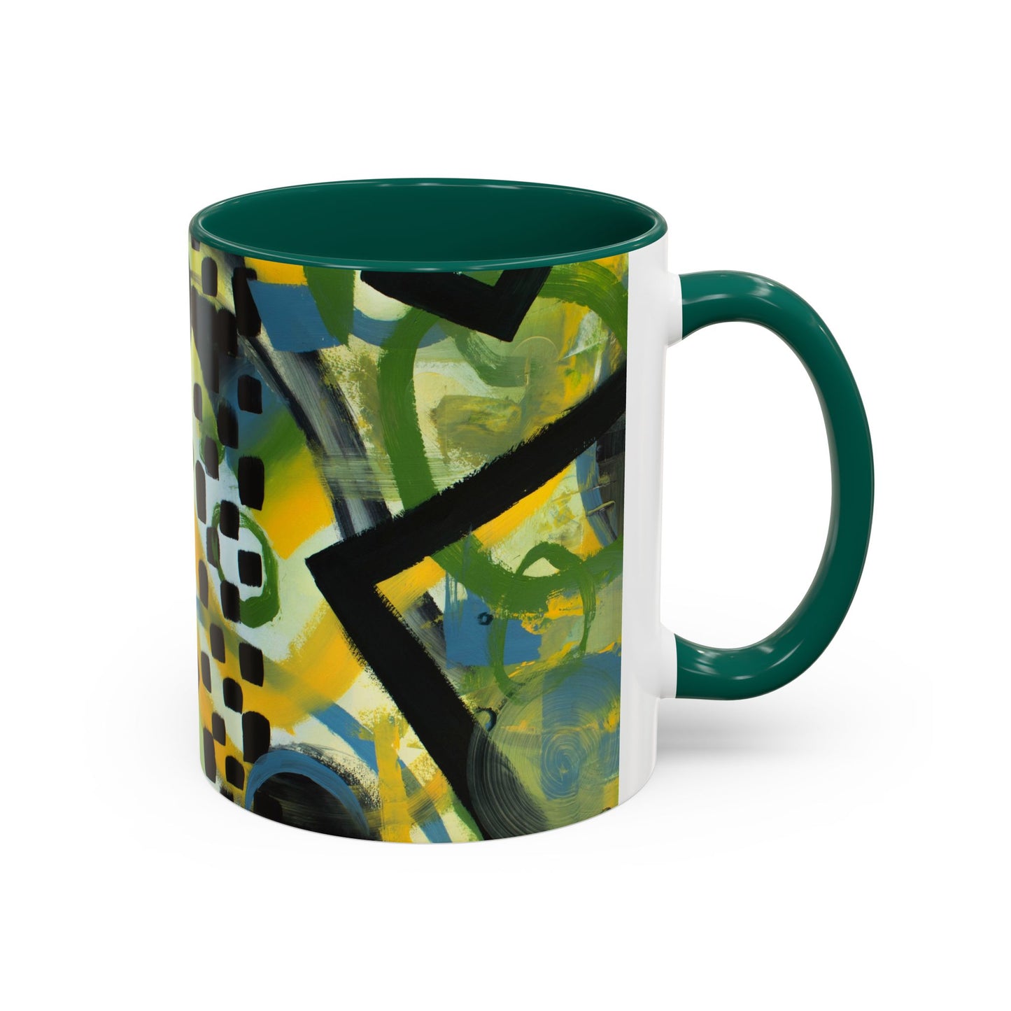 Colorful Mug - "Echos of Structure"