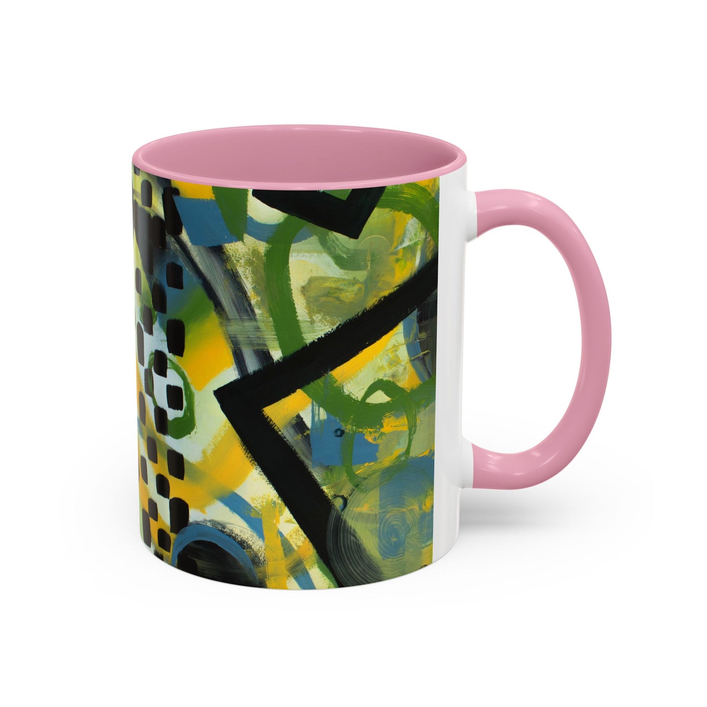 Colorful Mug - "Echos of Structure"