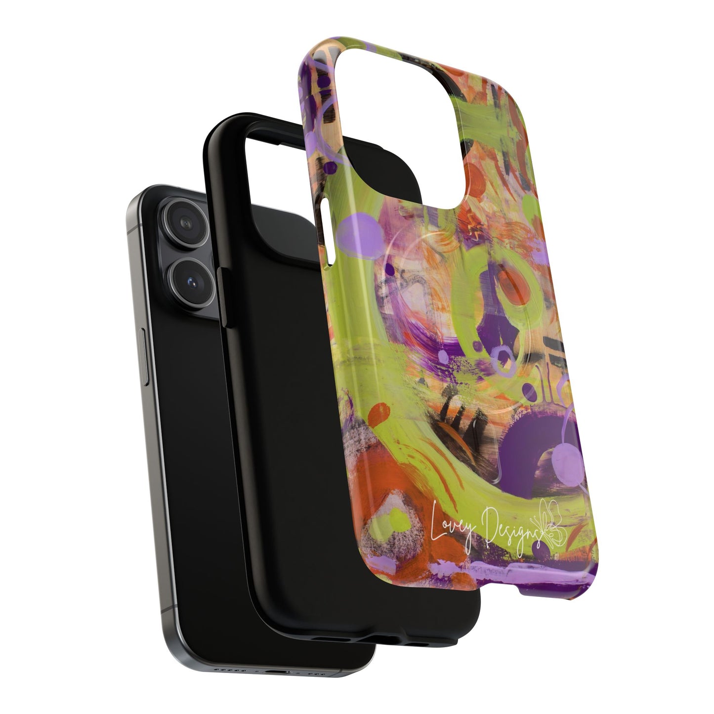 Party Man - Abstract Floral Phone Case — Tough Magnetic Protective Cover
