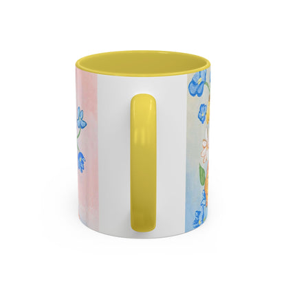 Bloom Where You Are Planted - Floral Watercolor Mug 15oz