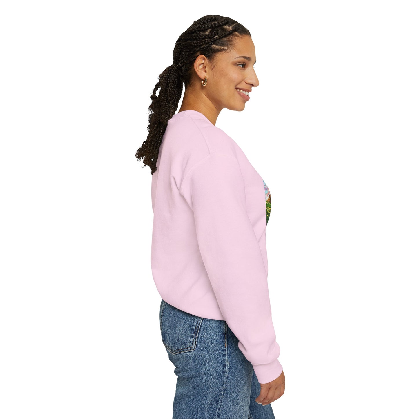 Faith Moves Mountains Sweatshirt — Inspirational Crewneck