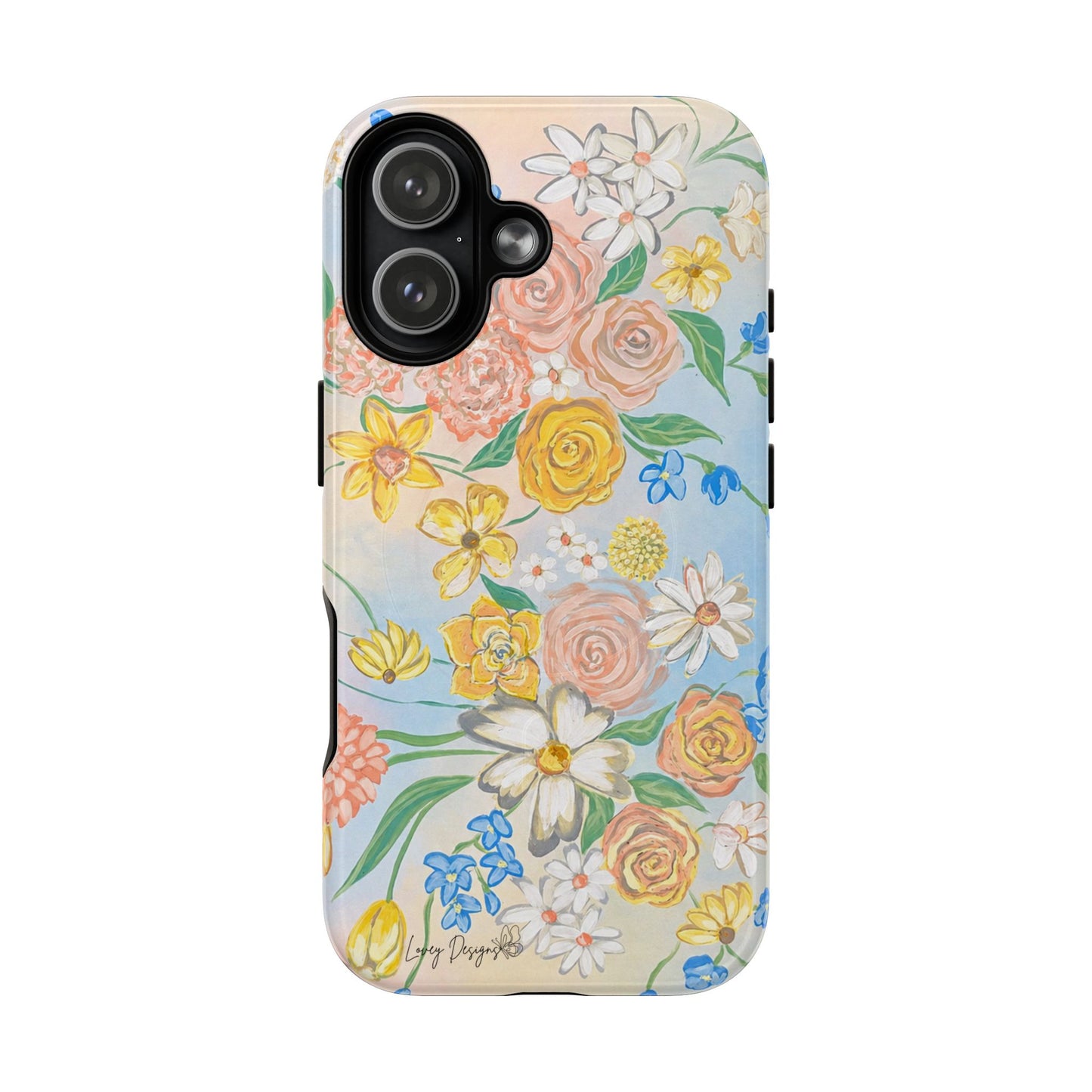 Bloom Where You Are Planted Floral Magnetic Phone Case - iPhone 16 & 17 Versions