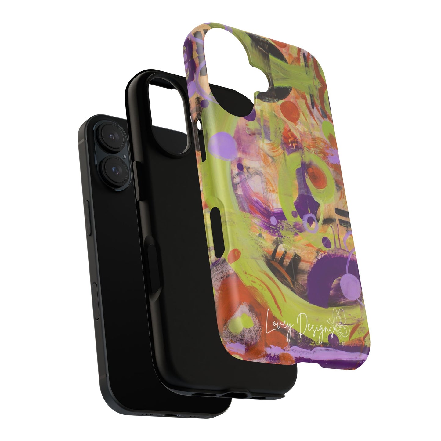 Party Man - Abstract Floral Phone Case — Tough Magnetic Protective Cover