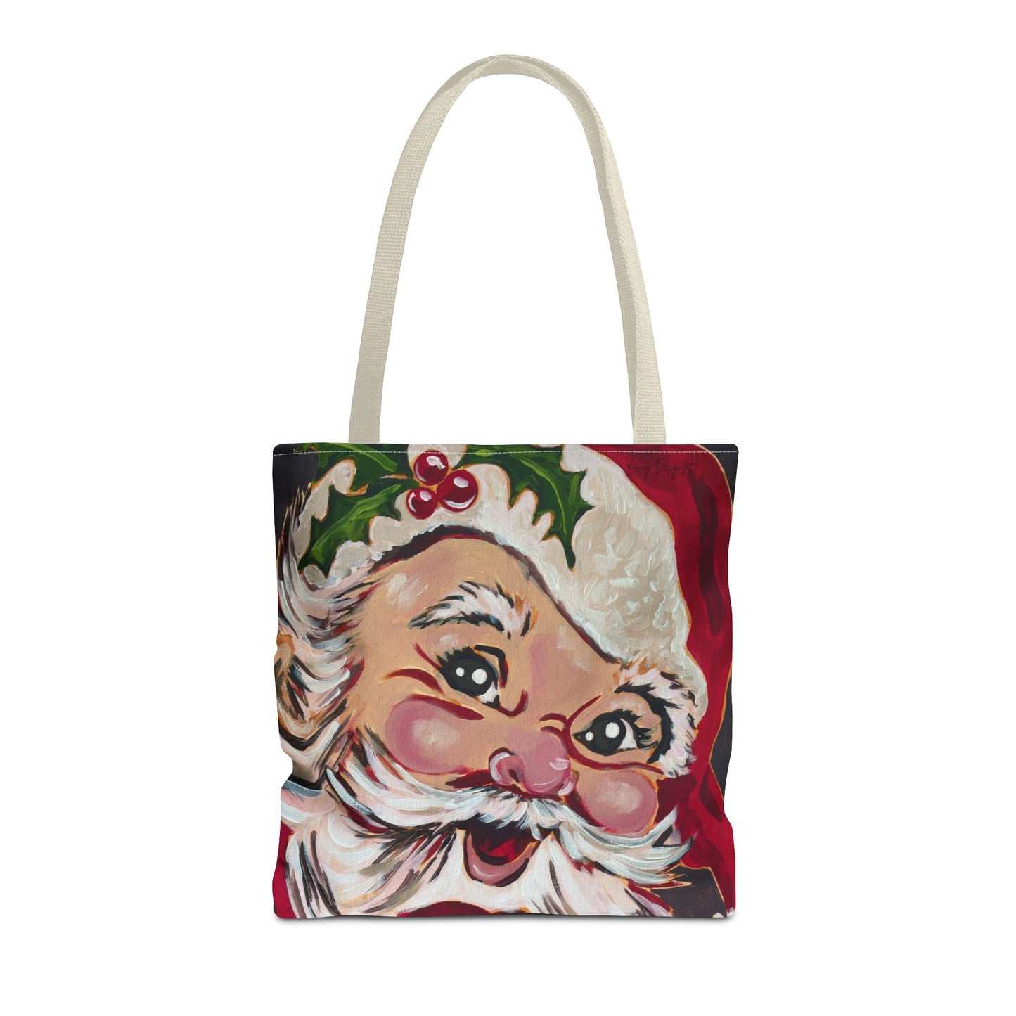 Vintage Santa Claus Holiday Tote Bag