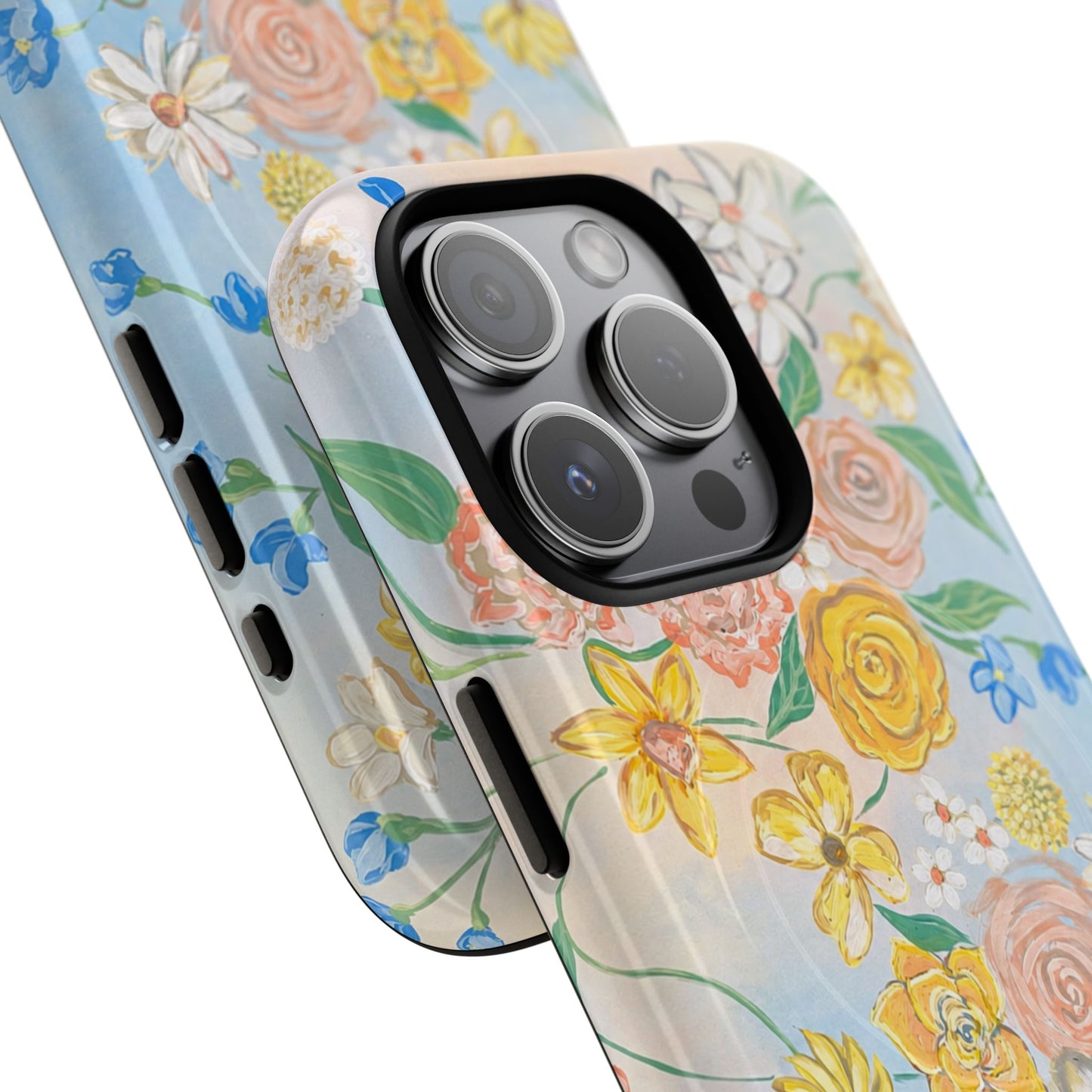 Bloom Where You Are Planted Floral Magnetic Phone Case - iPhone 14 & 15 Versions