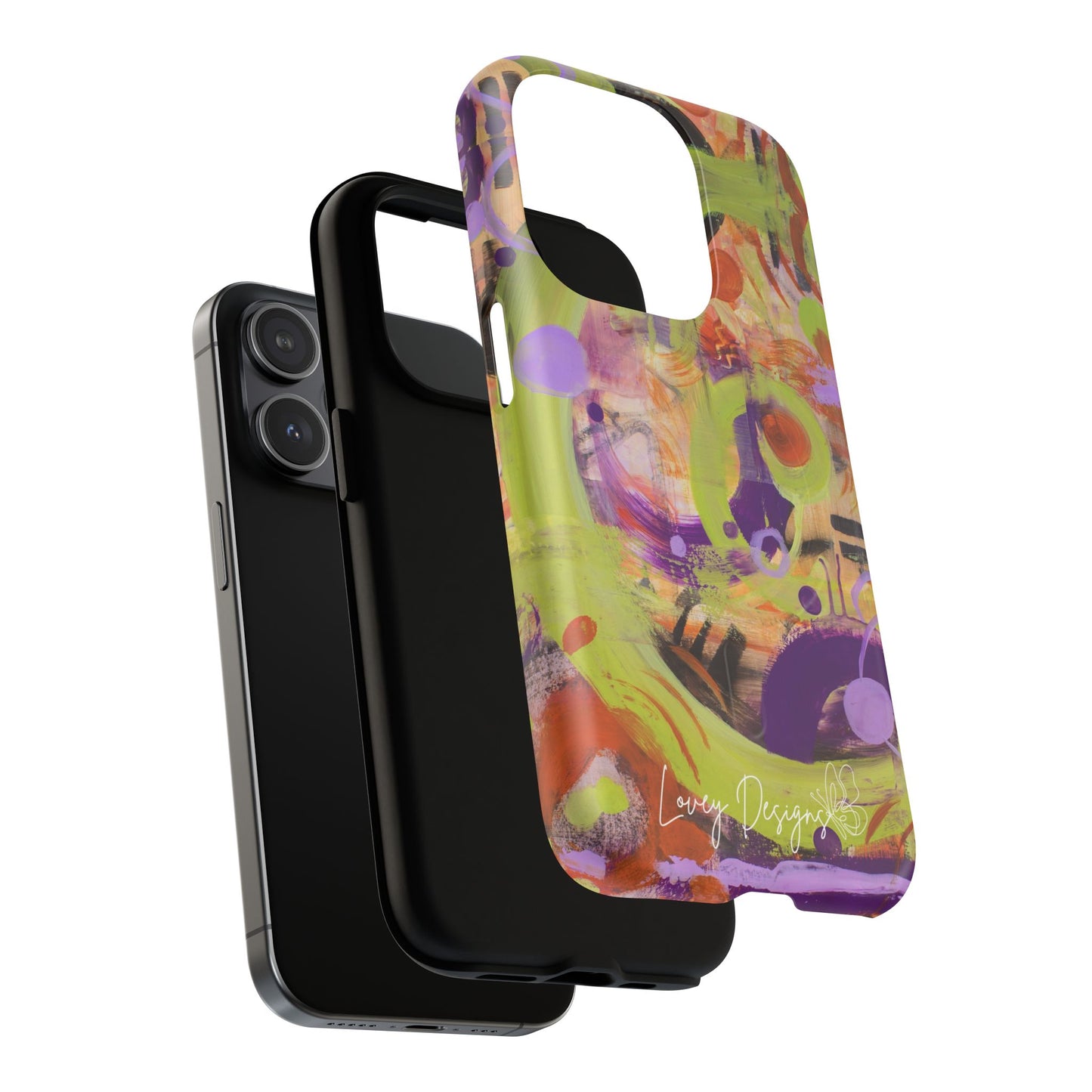 Party Man - Abstract Floral Phone Case — Tough Magnetic Protective Cover