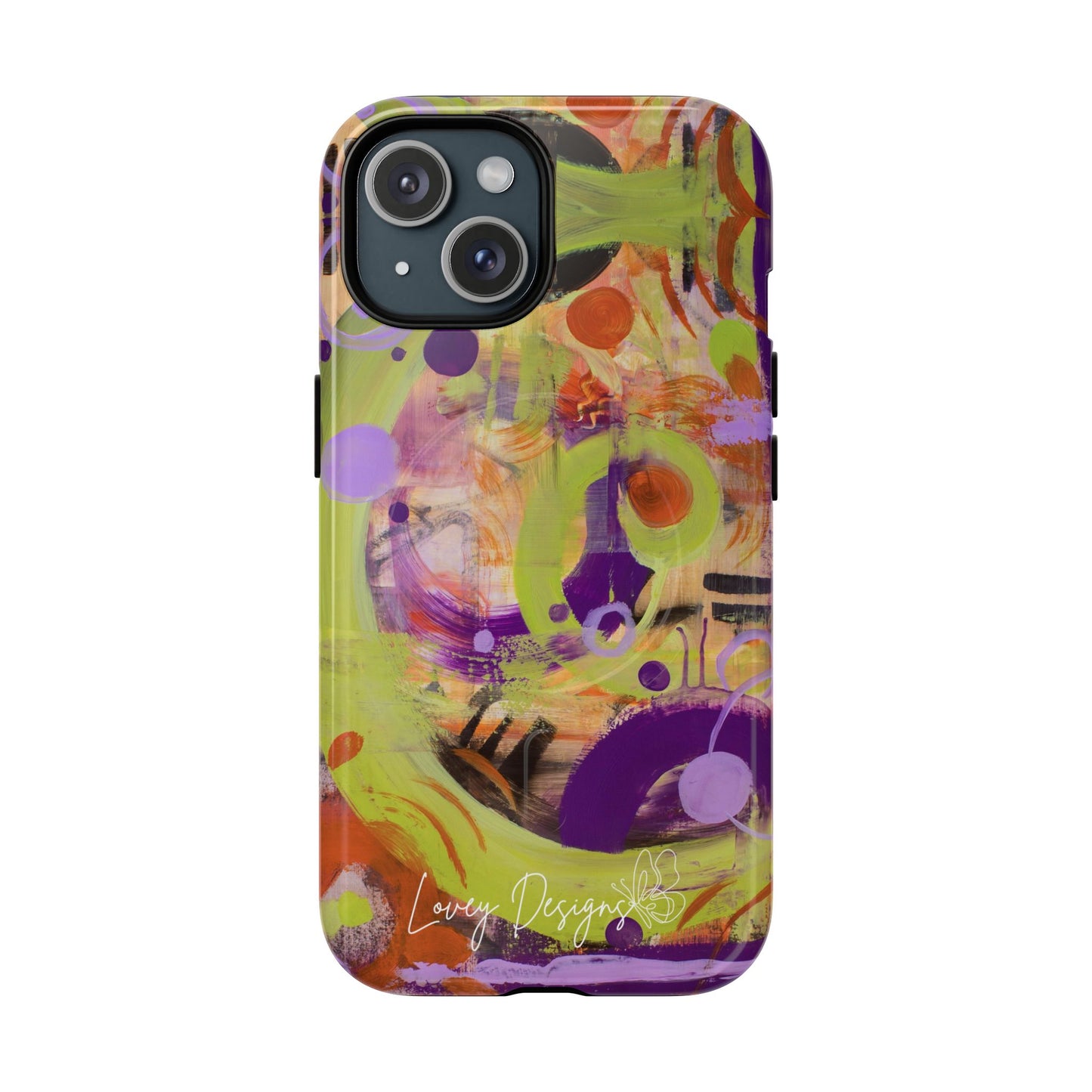 Party Man - Abstract Floral Phone Case — Tough Magnetic Protective Cover