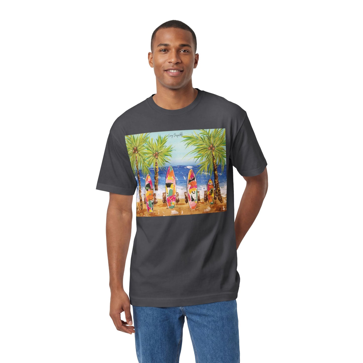 Surfs UP Coastal Graphic T-Shirt — Beach Vibes Tee
