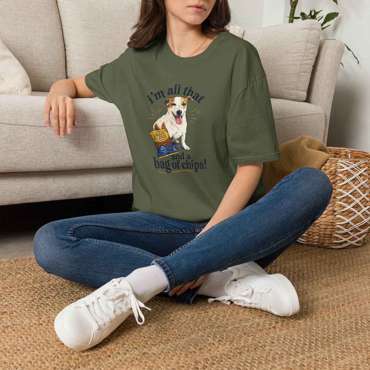I'm All That and a Bag of Chips Dog T-Shirt