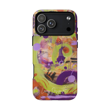 Party Man - Abstract Floral Phone Case — Tough Magnetic Protective Cover