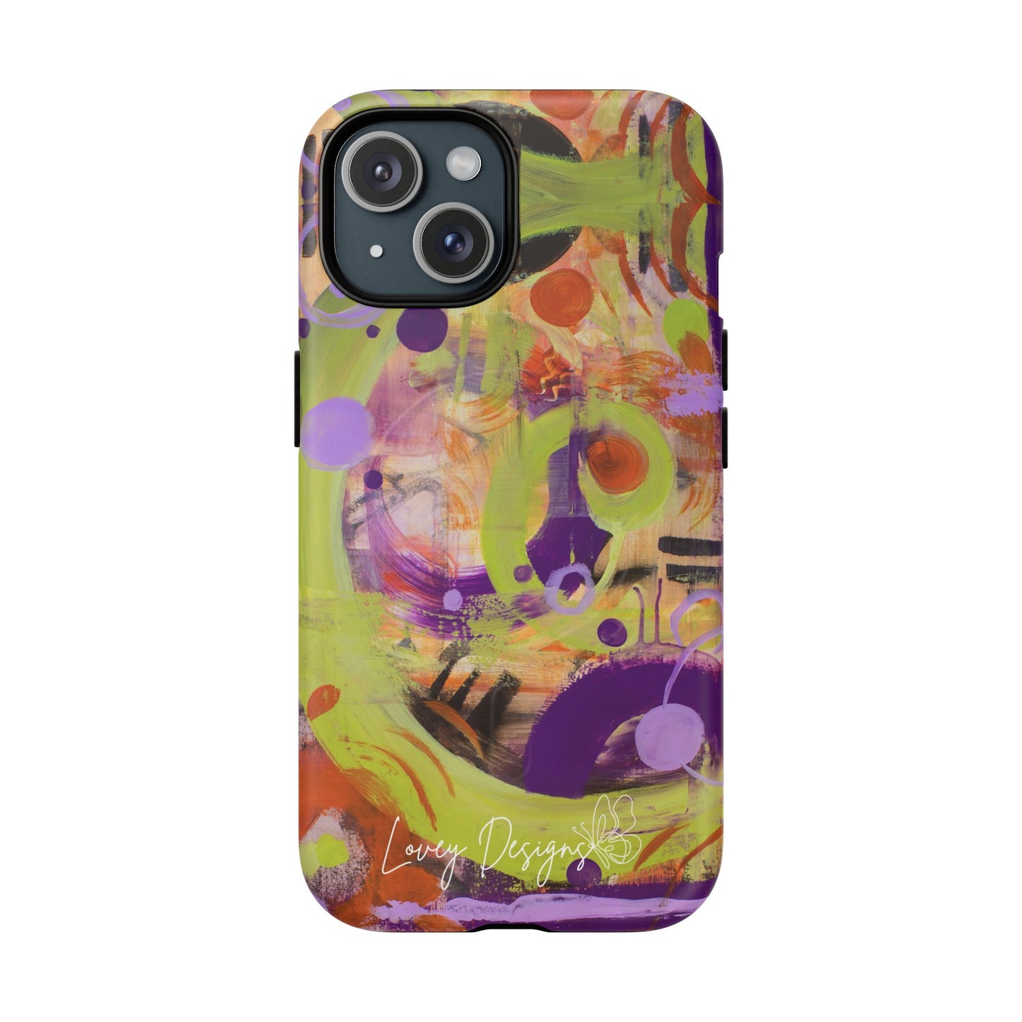 Party Man - Abstract Floral Phone Case — Tough Magnetic Protective Cover