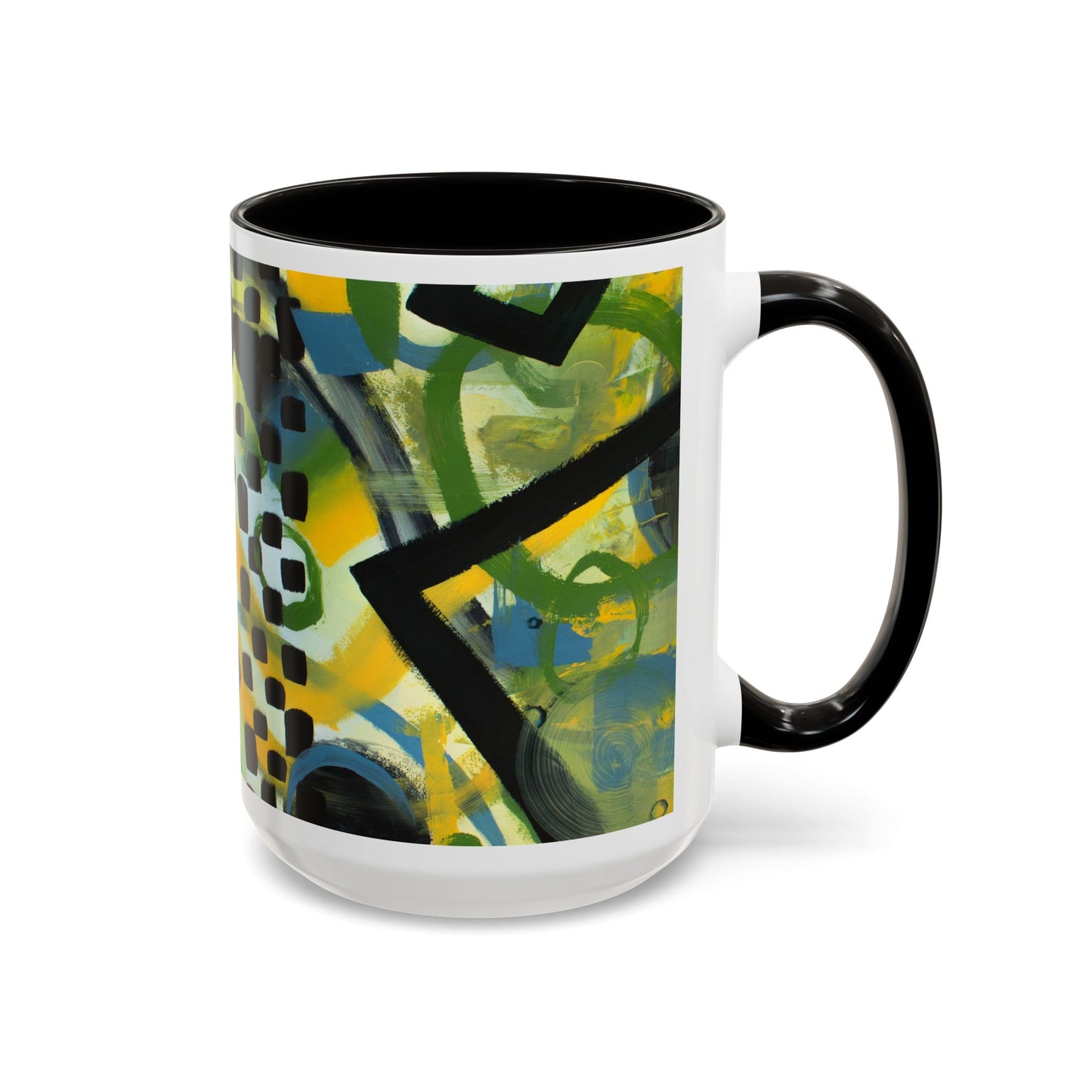 Colorful Mug - "Echos of Structure"